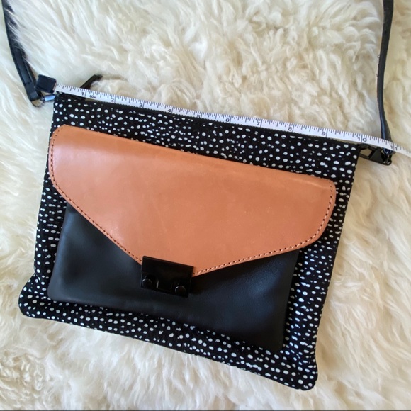 Loeffler Randall Double Pouch Crossbody Detachable Purse Bag - Picture 4 of 16